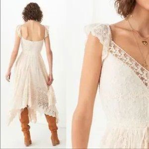 Spell and the gypsy le gauze lace kerchief dress
